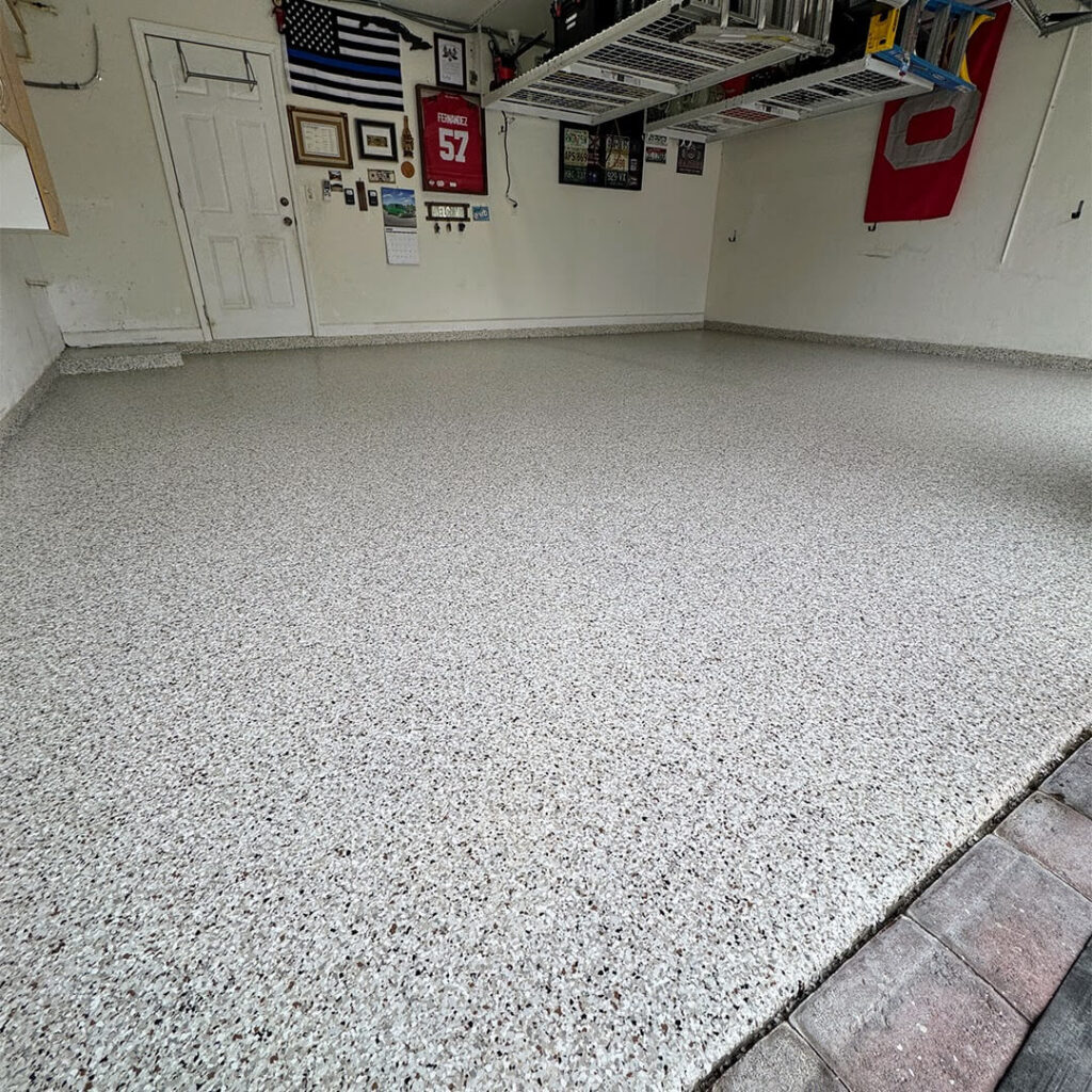 Epoxy Garage Floor in Weston