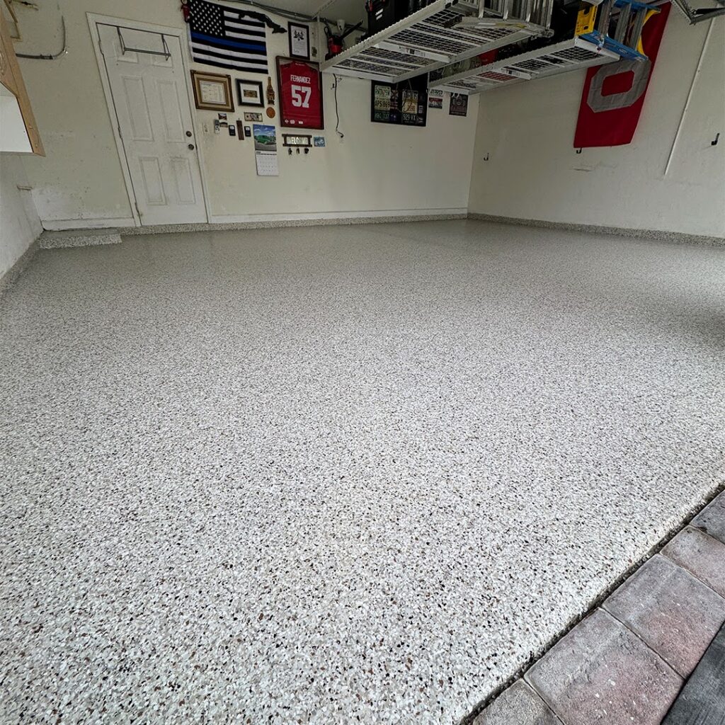 Epoxy Garage Floor Coating in Homestead Florida