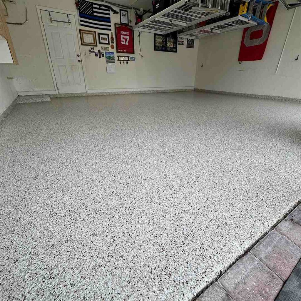 Epoxy Garage floor Coating in Homestead Florida